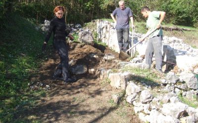 Nastavljaju se radovi konzervacije na vojno stambenom objektu iz dr.pol. 13. ili 14. – 17.st.