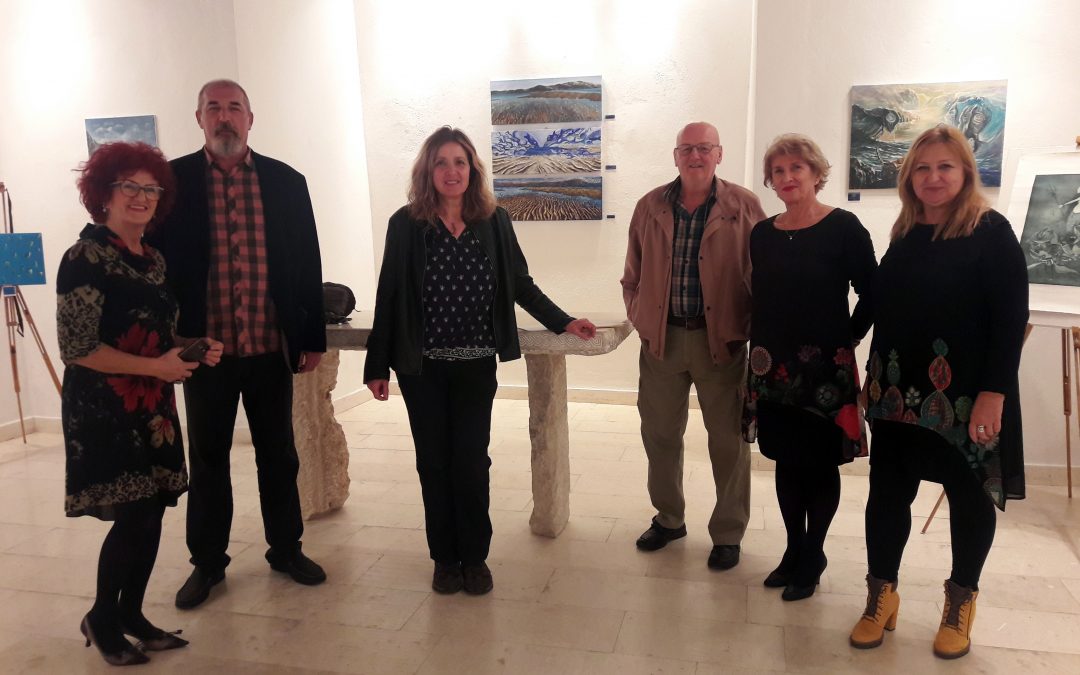 Izložba likovne kolonije Elementarna gradacija mora i planina