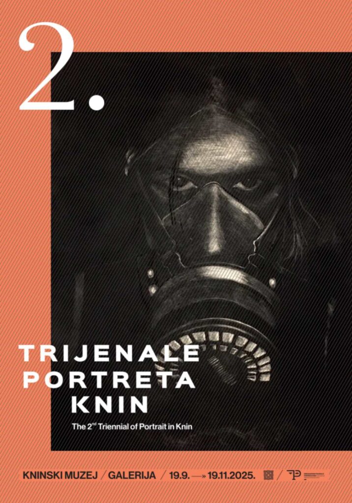 2. trijenale portreta Knin - Plakat 2025